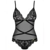 Соблазнительное боди Obsessive BONDEA TEDDY, Цвет: черный, Размеры: S/M, изображение 3