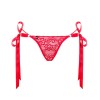 Трусики стринги Obsessive LOVLEA THONG, Цвет: красный, Размеры: S/M, изображение 3