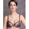 Модный комплект пуш-ап и бразилиана Mioocchi JOSEPHINE 758484 magenta, Цвет: magenta, Размеры: 70B, изображение 4