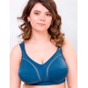 Бюстгальтер мягкий без косточек Milavitsa 104040 / 124040 французский синий, Цвет: французский синий, Размеры: 90B, изображение 2