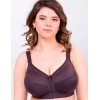 Бюстгальтер мягкий без косточек Milavitsa 104082 / 104083 эспрессо, Цвет: эспрессо, Размеры: 80H, изображение 2