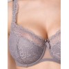 Бюстгальтер балконет Honey H37-17-L серый жемчуг, Цвет: серый жемчуг, Размеры: 70C, изображение 3