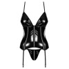 Корсет с трусиками Obsessive STORMEA CORSET, Цвет: черный, Размеры: S/M, изображение 3