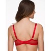 Бюстгальтер балконет Sermija 123-09-L красный, Цвет: красный, Размеры: 80D, изображение 3