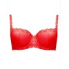 Бюстгальтер балконет Sermija 123-09-L красный, Цвет: красный, Размеры: 80D, изображение 5