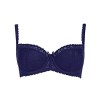 Бюстгальтер балконет Sermija 123-09-L синий сапфир, Цвет: синий сапфир, Размеры: 70E, изображение 6