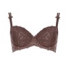 Бюстгальтер балконет пуш-ап Sermija 148-12-L капучино, Цвет: капучино, Размеры: 70E, изображение 5
