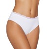 Трусы слипы хлопковые Ysabel Mora 19682 MIDI белый, Цвет: белый, Размеры: XL