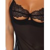 Сексуальная сорочка Beauty Night DENVER CHEMISE черный, Цвет: черный, Размеры: S/M, изображение 3
