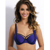 Бюстгальтер балконет пуш-ап Kinga ONYX PU-427/1 темно-синий, Цвет: темно-синий, Размеры: 75B