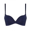 Бесшовный бюстгальтер планж пуш-ап без косточек Esotiq DATE 38323 темно-синий, Цвет: темно-синий, Размеры: 85C, изображение 3