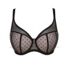 Бюстгальтер балконет Gorteks CIAO B4 U, Цвет: черный/розовый, Размеры: 75B, изображение 9