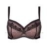 Бюстгальтер балконет Gorteks LANA B4 U, Цвет: черно-розовый, Размеры: 85H, изображение 6