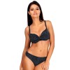 Раздельный купальник пуш-ап Lorin L2396/1, Цвет: черный, Размеры: 75C
