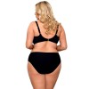 Раздельный купальник с мягкой чашкой Lorin L3085/1 BIG, Цвет: черный, Размеры: 75D, изображение 2