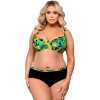 Раздельный купальник с мягкой чашкой Lorin L3090/1 BIG, Цвет: флора, Размеры: 90D