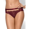 Трусы бразилиана Nipplex BENITA BRAZYLIANY, Цвет: бургундское вино, Размеры: XL