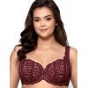 Бюстгальтер балконет Nipplex BENITA U, Цвет: бургундское вино, Размеры: 65E, изображение 3