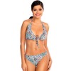 Раздельный купальник халтер Lorin L1120/1, Цвет: мультиколор, Размеры: S