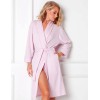 Элегантный женский халат Aruelle ANNALISE PINK, Цвет: розовый, Размеры: XS