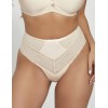Трусы стринги миди Kris Line POLA string high waist, Цвет: латте, Размеры: M