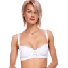 Кружевной бюстгальтер балконет Leilieve SAVOIR FAIRE 9100 bianco, Цвет: bianco, Размеры: 70B