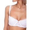 Кружевной бюстгальтер балконет Leilieve SAVOIR FAIRE 9100 bianco, Цвет: bianco, Размеры: 70B, изображение 3