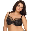 Бюстгальтер полумягкий Ava TIGER EYE 1934 PU, Цвет: черный, Размеры: 65F