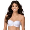 Бюстгальтер анжелика балконет без бретелей Ava VENUS STRAPLESS 1856, Цвет: белый, Размеры: 65D, изображение 3
