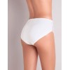 Набор хлопковых трусов слипы-миди с кружевными вставками Cotonella 4940 L_ALTRA bianco (2 шт), Цвет: bianco (белый), Размеры: M, изображение 2