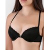 Бюстгальтер с гелевым пуш-ап и оригинальной спинкой Dimanche VIVIENE 1580 черный, Цвет: черный, Размеры: 70B