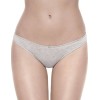 Трусы бразилиана хлопковые Infiore SMART 870 HIP BRASILIANA grigio melange, Цвет: grigio mel (серый), Размеры: L