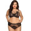 Бюстгальтер полумягкий Novika ANGELINA N02 PU, Цвет: черный+бежевый, Размеры: 105B, изображение 4