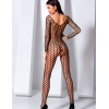 Эротический комбинезон сетка Passion BS 068 black, Цвет: черный, Размеры: UN, изображение 3