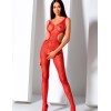 Эротический комбинезон сетка Passion BS 085 red, Цвет: красный, Размеры: S/M, изображение 2