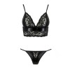 Сексуальный комплект Passion ASUNA SET, Цвет: черный, Размеры: S/M, изображение 3