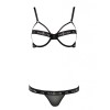 Эротический комплект Passion KYOUKA SET black, Цвет: черный, Размеры: L/XL, изображение 3