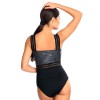 Черный совместный купальник Lorin L4413/1, Цвет: черный, Размеры: S, изображение 2