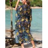 Шифоновая туника с бисером Mia-Amore COSTA BRAVA 8865, Цвет: мультиколор, Размеры: 4XL/5XL, изображение 3