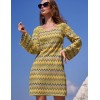 Пляжная туника из ажурного полотна Mia-Amore MISSONI 8240 желтый, Цвет: желтый, Размеры: L/XL, изображение 3