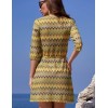 Пляжное платье-халат из ажурного полотна Mia-Amore MISSONI 8243 желтый, Цвет: желтый, Размеры: XS, изображение 2