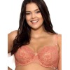 Бюстгальтер полумягкий Nipplex GRETA PU, Цвет: коралл, Размеры: 75E, изображение 3