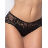 Кружевные трусы слипы Orhideja 710-250 черный, Цвет: черный, Размеры: 2XL