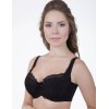 Бюстгальтер на сшивном поролоне Elli 3034 черный, Цвет: черный, Размеры: 80D, изображение 5