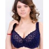 Бюстгальтер полумягкий Elli 9090 темно-синий бархат, Цвет: бархат темно-синий, Размеры: 85G, изображение 3