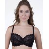 Бюстгальтер мягкий кружевной Karina LM 535 черный, Цвет: черный, Размеры: 80C, изображение 2