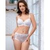 Трусы слипы высокие Mioocchi VIVIAN 7684 bianco, Цвет: bianco (белый), Размеры: 4XL, изображение 3