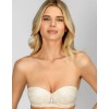 Бюстгальтер анжелика фашия с пуш-ап Amelie POLINA 2011 кремовый, Цвет: кремовый, Размеры: 75A, изображение 4
