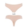 Хлопковые трусы бразилиана Cotonella AD871 PURITY nudo, Цвет: nudo (бежевый), Размеры: S, изображение 2