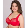 Бюстгальтер мягкий с подкроем Elli 1012 красный, Цвет: красный, Размеры: 80E, изображение 7